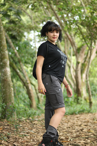 Pantalón Convertible de Mujer Secado Rápido