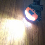 Mini linterna de cabeza LED con batería AAA