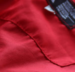 Interior de chaqueta Pro, se puede observar el tejido en cuadricula que hace el textil mas resistente y su tela es un poco brillante lo que indica que te cuenta con protección solar